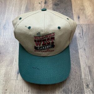 Vintage Fahrenheit Tan and Green SnapBack Cap